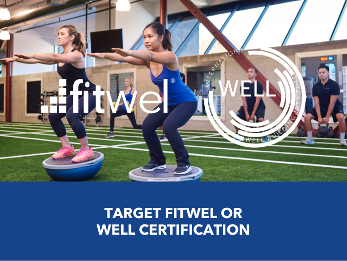 Target Fitwel or Well Certification